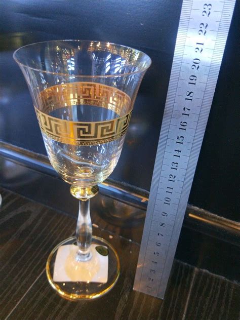 versace crystal wine glasses|versace whiskey glasses price.